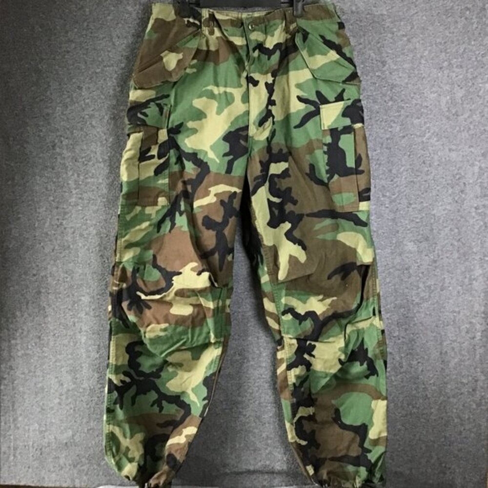 Vintage Military Issue‎ Camo Cargo Pants Sz Large Men|Women\Unisex - Picture 2 of 10